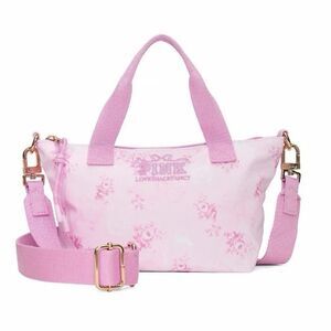 PINK X LoveShackFancy Mini Tote Bag Floral Beaux Icons Pink Mini Bag